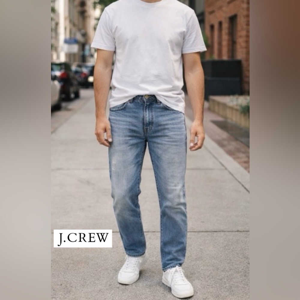 J.Crew "Vintage Slim" Rigid Denim – 100% Cotton – Button Fly – 32x30